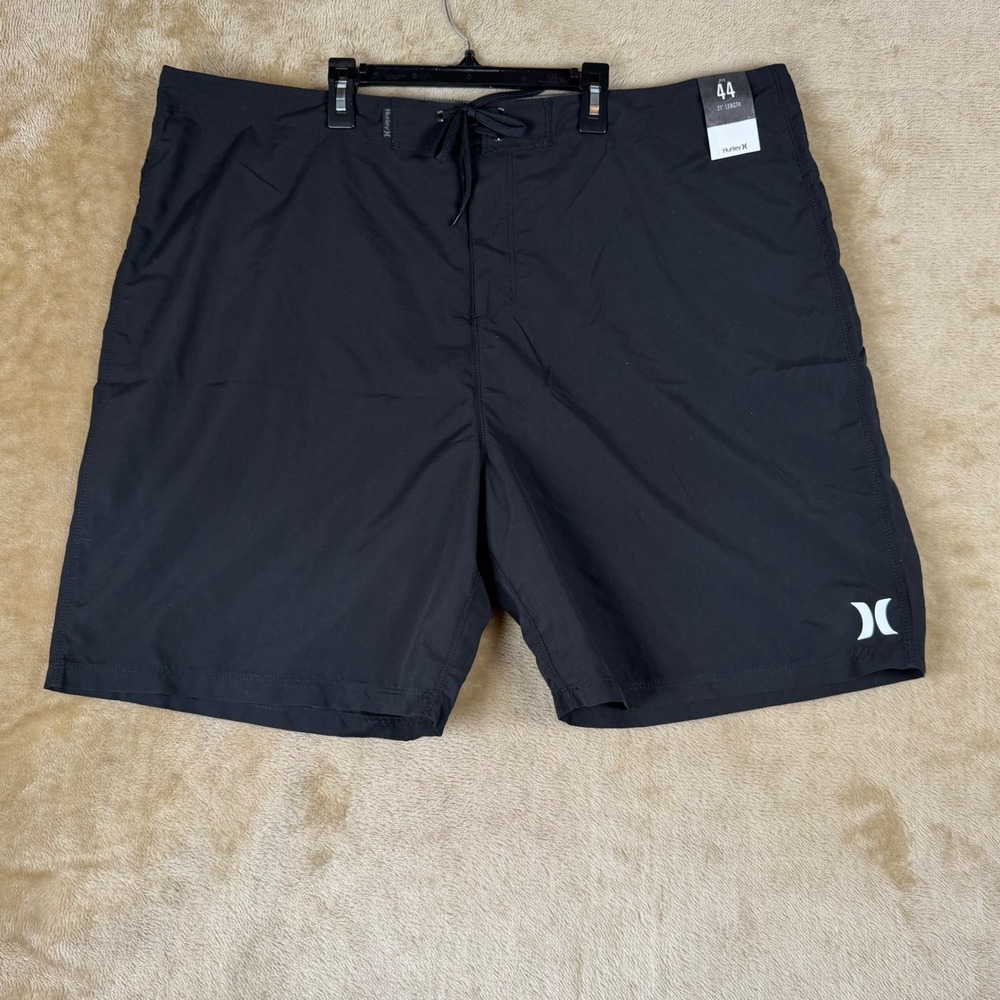 Hurley Mens OAO 2.0 21" Board Shorts Black Size 44 923629 H010